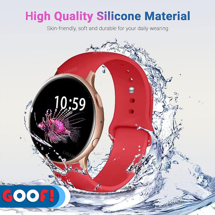 بند گوف مدل Silicon Belt Strap مناسب برای ساعت هوشمند هایلو Solar Plus RT3