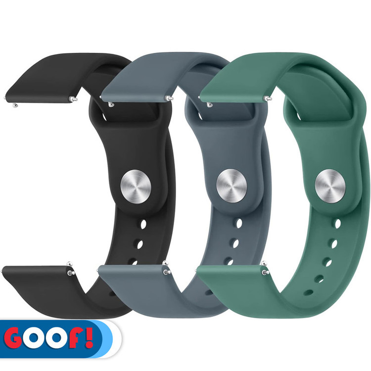 بند گوف مدل Silicon Belt Strap مناسب برای ساعت هوشمند هایلو Solar Plus RT3