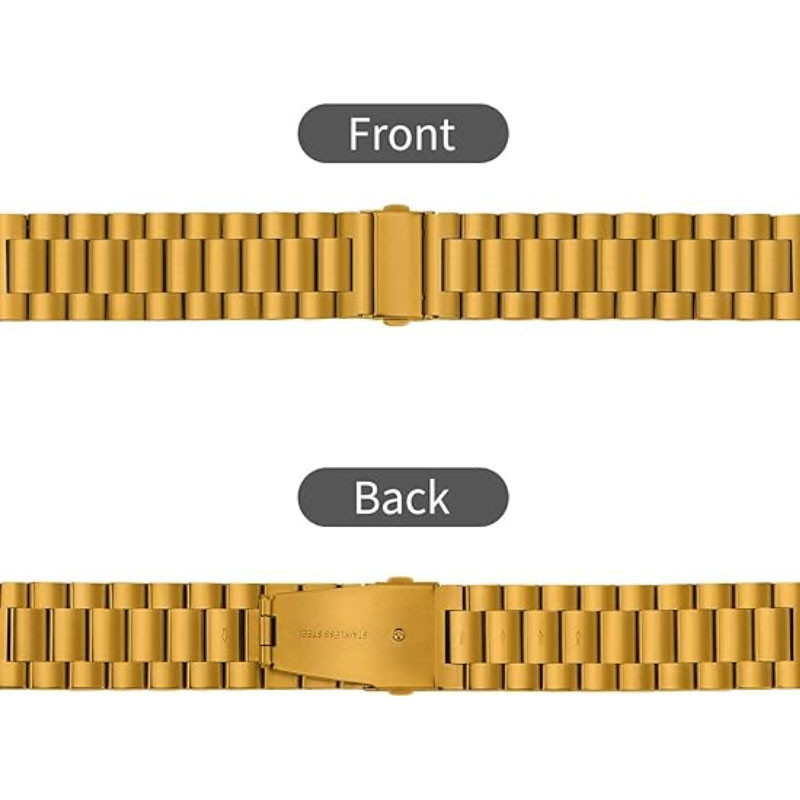 بند گوف مدل 3bead Rolex Stain مناسب برای ساعت هوشمند آمازفیت GTR 47mm/GTR 2/2e/3/3 Pro/4