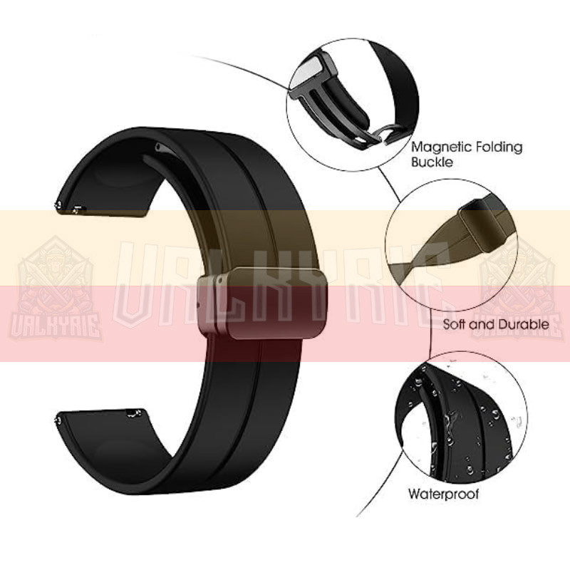بند والکری مدل Silicon Magnetic مناسب برای ساعت هوشمند شیائومی Imilab W02
