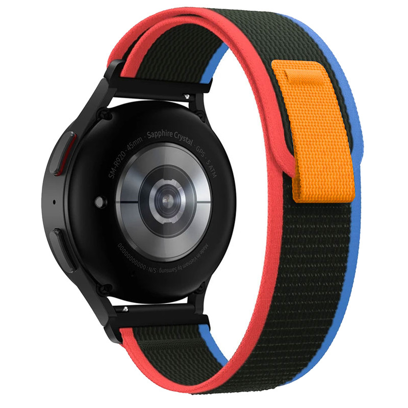 بند گوف مدل Trail Loop Dual Color مناسب برای ساعت هوشمند سامسونگ Galaxy Watch Active 2 44mm