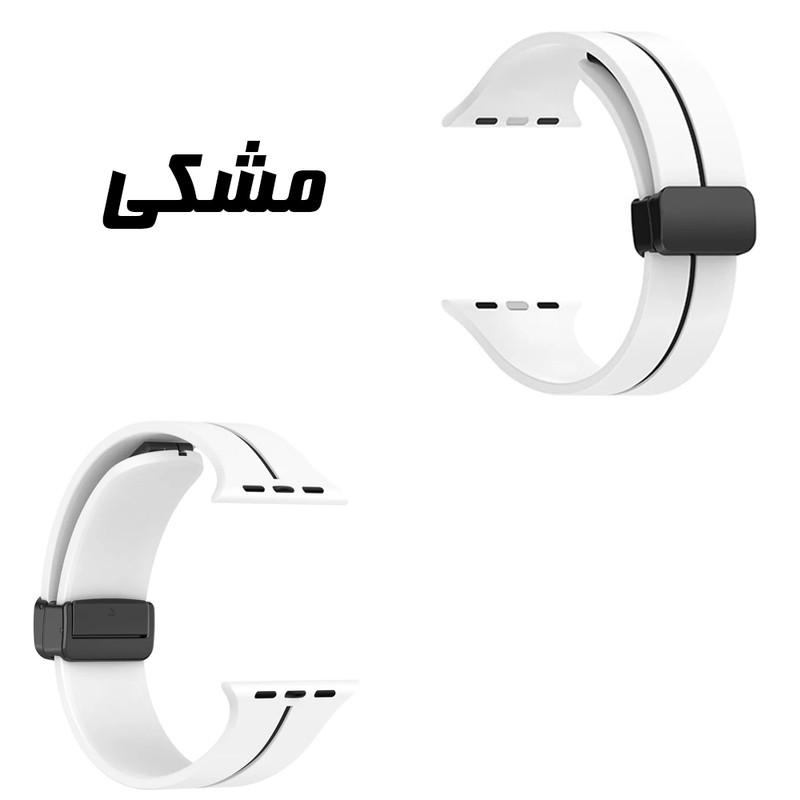 بند گوف مدل 2C-Siliconemag مناسب برای اپل واچ سری 10 سایز 42 میلی متری