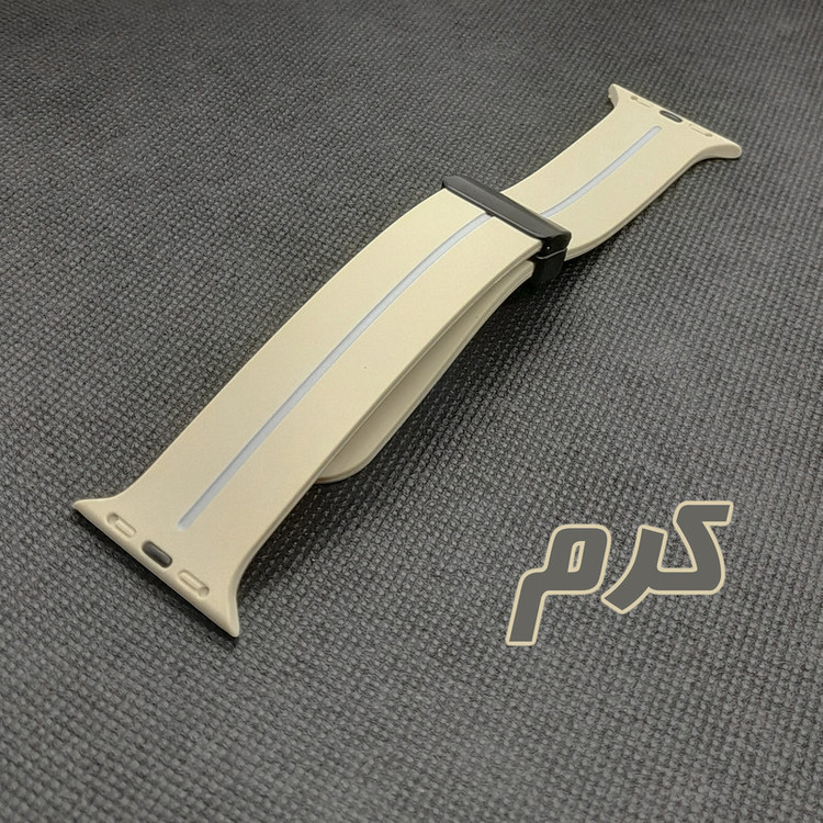 بند گوف مدل 2C-Siliconemag مناسب برای اپل واچ سری 10 سایز 42 میلی متری