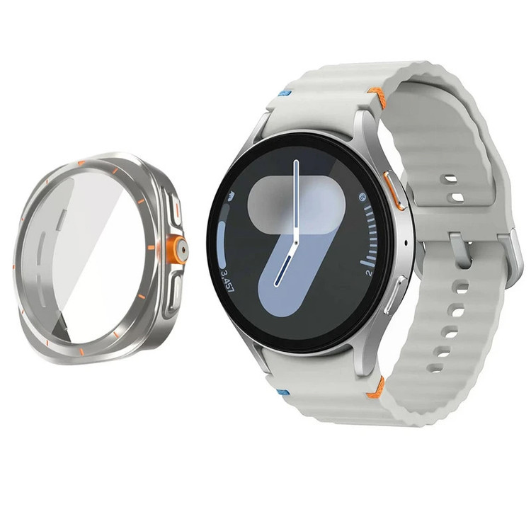 کاور گوف مدل Ultra مناسب برای ساعت هوشمند سامسونگ Galaxy Watch 7 40MM به همراه محافظ صفحه نمایش
