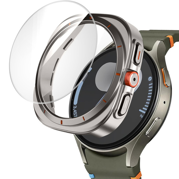کاور گوف مدل Ultra مناسب برای ساعت هوشمند سامسونگ Galaxy Watch 7 40MM به همراه محافظ صفحه نمایش