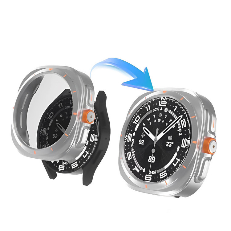 کاور گوف مدل Ultra مناسب برای ساعت هوشمند سامسونگ Galaxy Watch 7 40MM به همراه محافظ صفحه نمایش