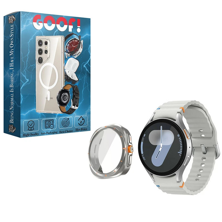کاور گوف مدل Ultra مناسب برای ساعت هوشمند سامسونگ Galaxy Watch 7 40MM به همراه محافظ صفحه نمایش