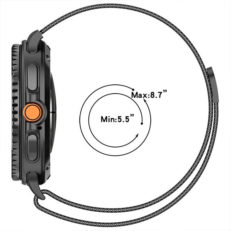 بند مسیر مدل Milanese 1 مناسب برای ساعت هوشمند سامسونگ Galaxy Watch 8 40mm
