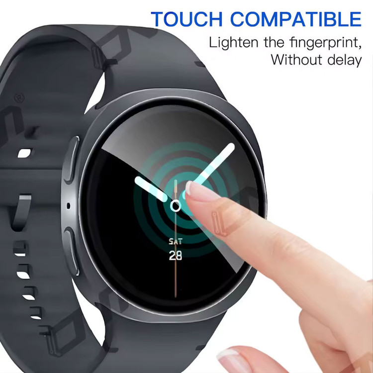 محافظ صفحه نمایش گوف مدل PMMA مناسب برای ساعت هوشمند سامسونگ Galaxy Watch 8 Classic 46mm بسته دو عددی