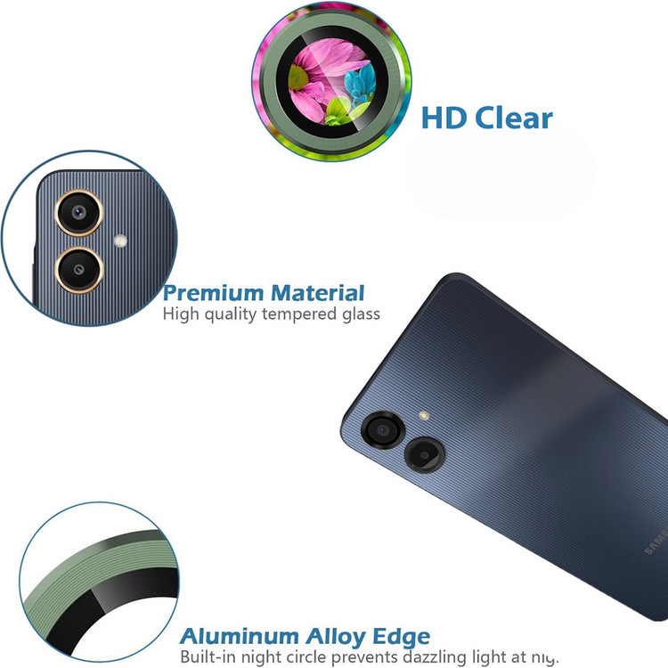 محافظ لنز دوربین گوف مدل Metal مناسب برای گوشی موبایل سامسونگ Galaxy A05