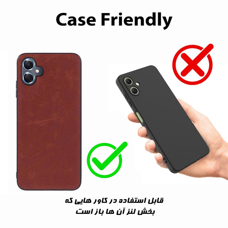 محافظ لنز دوربین گوف مدل Metal مناسب برای گوشی موبایل سامسونگ Galaxy A05