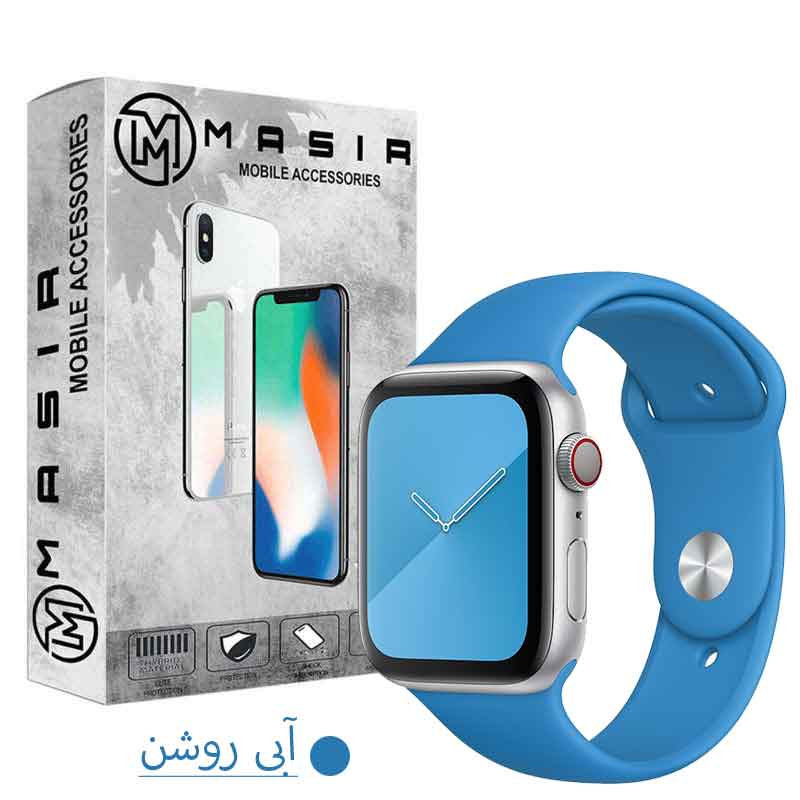 بند مسیر مدل SiLiC-M1 مناسب برای اپل واچ سری 1/2/3/4/5/6/7/8/SE سایز 38/40/41 میلی متری