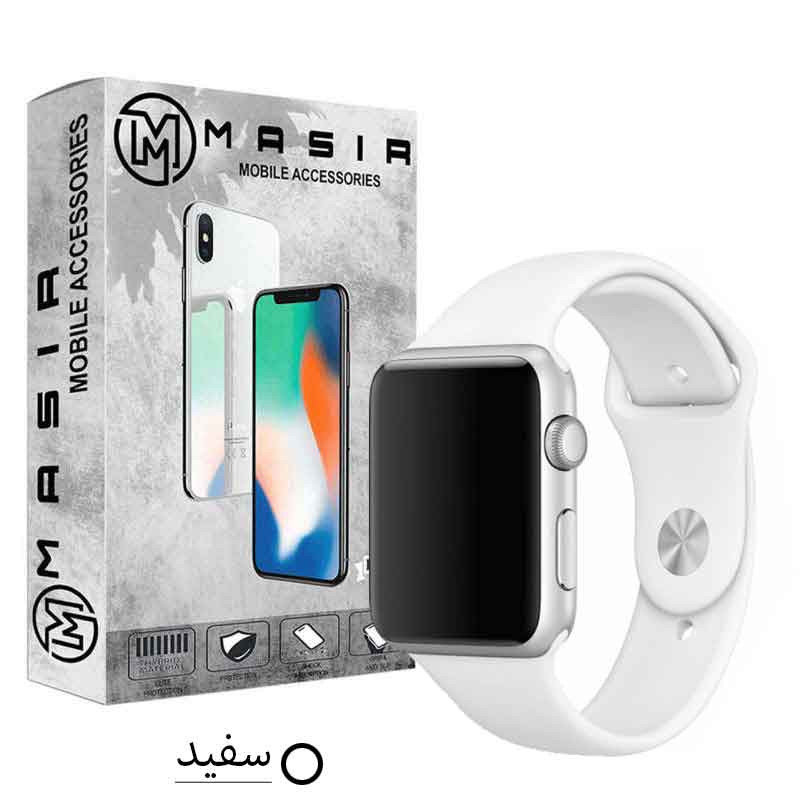بند مسیر مدل SiLiC-M1 مناسب برای اپل واچ سری 1/2/3/4/5/6/7/8/SE سایز 38/40/41 میلی متری