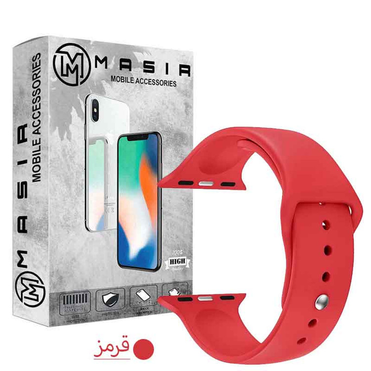 بند مسیر مدل SiLiC-M1 مناسب برای اپل واچ سری 1/2/3/4/5/6/7/8/SE سایز 38/40/41 میلی متری