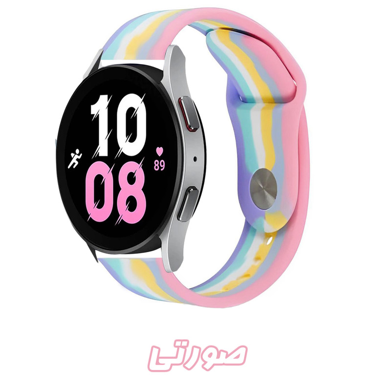 بند گوف مدل ColorFull-a مناسب برای ساعت هوشمند 20 میلی متری سامسونگ Galaxy Watch 3 41mm