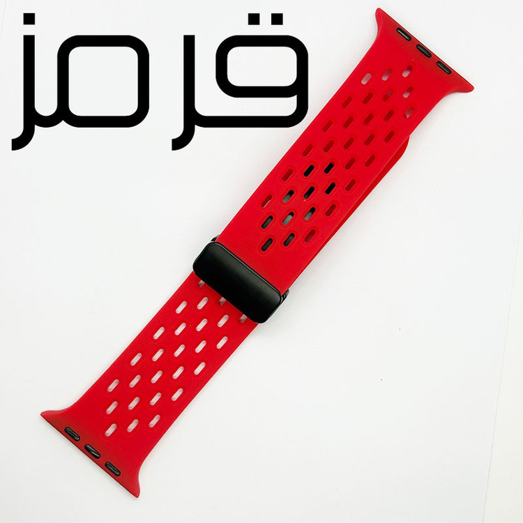 بند گوف مدل Breathable Silicone Magnetic مناسب برای اپل واچ سری 10 سایز 46mm