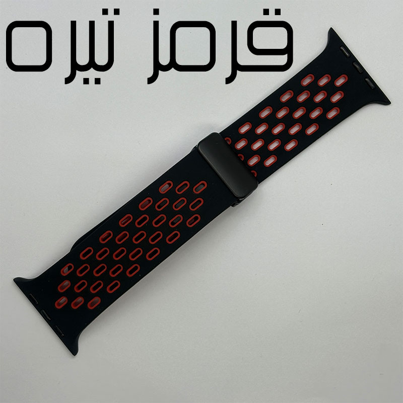 بند گوف مدل Breathable Silicone Magnetic مناسب برای اپل واچ سری 10 سایز 46mm