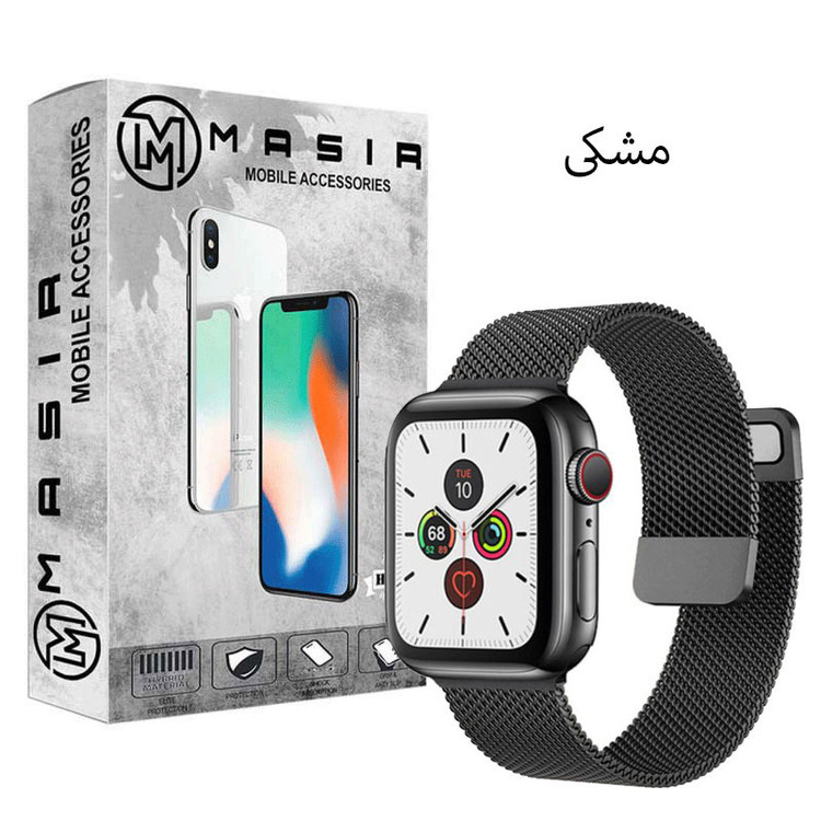 بند مسیر مدل میلانس مناسب برای اپل واچ 42 / 44 میلی متری