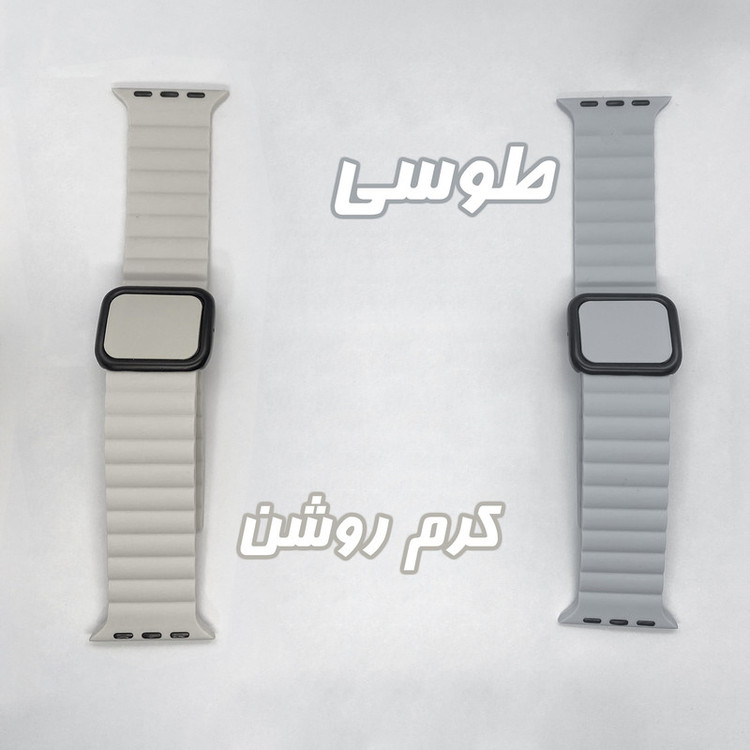بند گوف مدل Squar-B مناسب برای اپل واچ سری 10 سایز 46 میلی متری