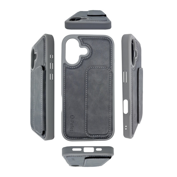 کاور گوف مدل Luxury Leather Magnetic مناسب برای گوشی موبایل اپل iPhone 16