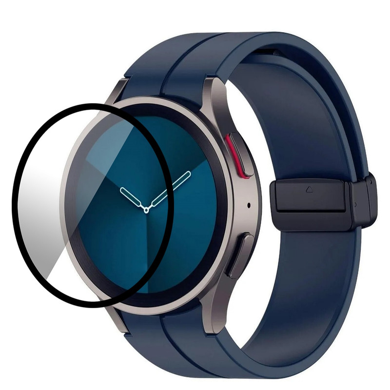 بند گوف مدل PMMA-Silimag مناسب برای ساعت هوشمند سامسونگ Galaxy Watch 7 40MM به همراه محافظ صفحه نمایش
