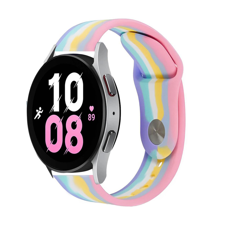 بند گوف مدل ColorFull-a مناسب برای ساعت هوشمند 20 میلی متری آمازفیت GTR Lite 42mm