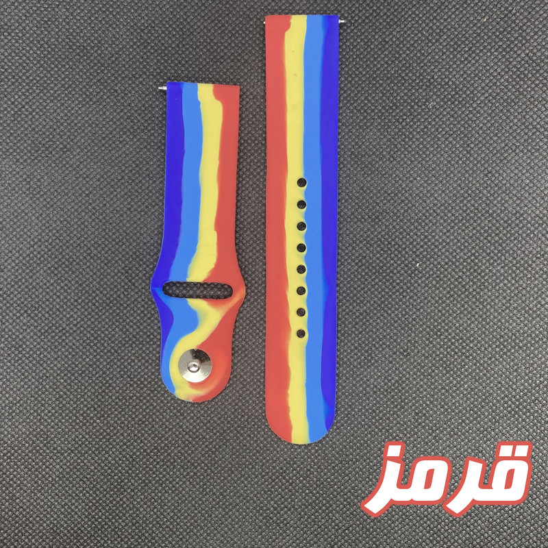 بند گوف مدل ColorFull-a مناسب برای ساعت هوشمند 20 میلی متری آمازفیت GTR Lite 42mm