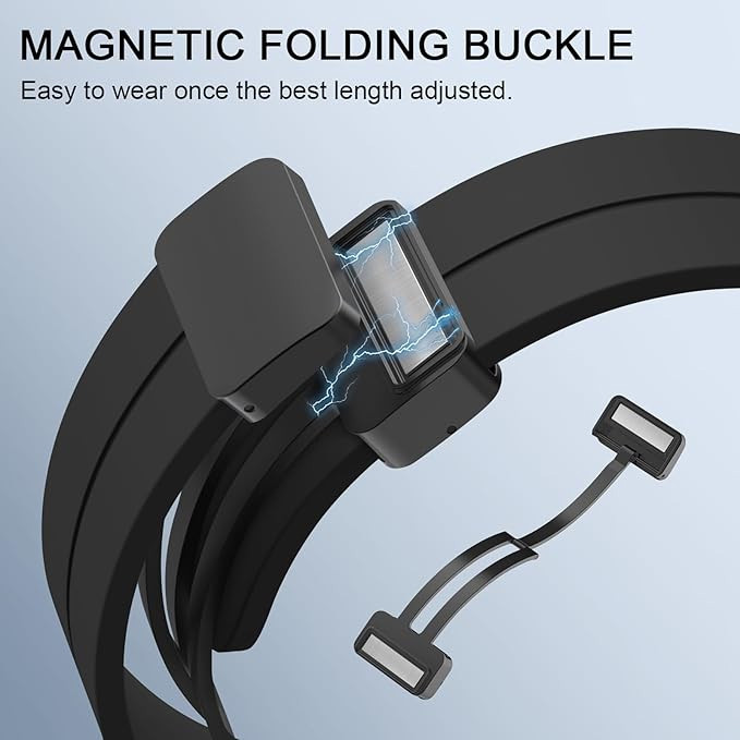 بند گوف مدل Clear Silicone Magnet مناسب برای ساعت هوشمند سامسونگ Galaxy Watch 7 44mm به همراه کاور