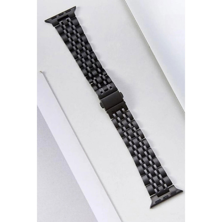 بند گوف مدل Stainless 7Bead مناسب برای اپل واچ سری 7 سایز 41 میلی متری