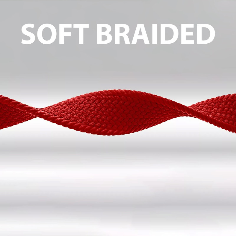 بند گوف مدل Soft Braided مناسب برای ساعت هوشمند اپل سری 10 سایز 46mm