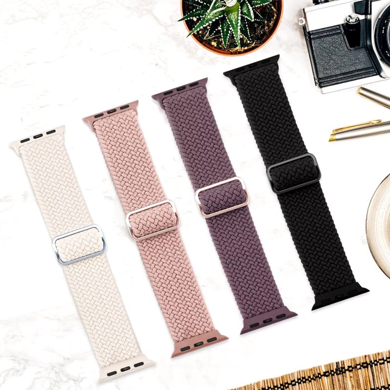 بند گوف مدل Soft Braided مناسب برای ساعت هوشمند اپل سری 10 سایز 46mm