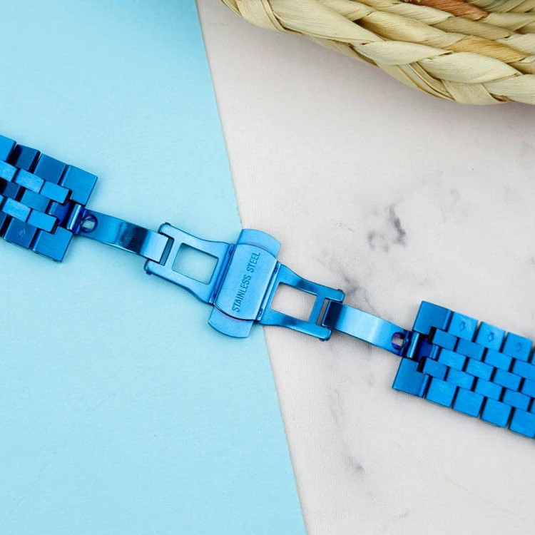 بند گوف مدل Stainless 5Bead مناسب برای اپل واچ سری 9 سایز 45 میلی متری