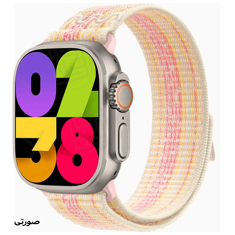 بند گوف مدل Sport Loop مناسب برای ساعت هوشمند T800 ultra / T900 ultra / HK8 Pro max / HK9 Ultra 2/HW69 Ultra 2