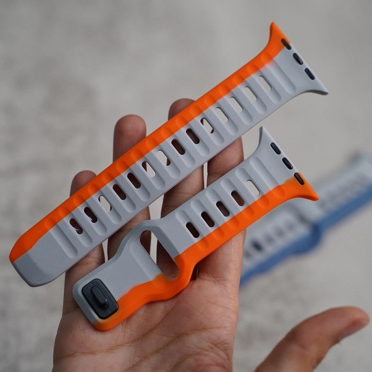 بند گوف مدل Silicone-O مناسب برای اپل واچ سری 10 سایز 42 میلی متری
