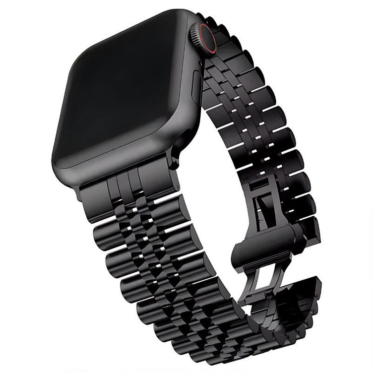 بند گوف مدل Stainless 5Bead مناسب برای اپل واچ سری 4 سایز 44 میلی متری