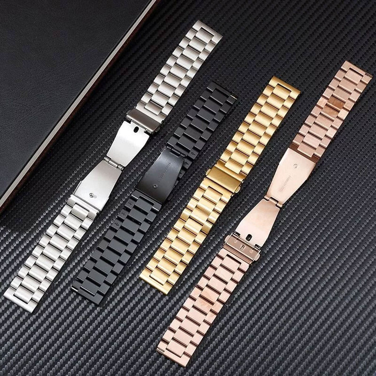 بند گوف مدل 3bead Rolex Stain مناسب برای ساعت هوشمند هایلو RS4 / RS4 PLUS