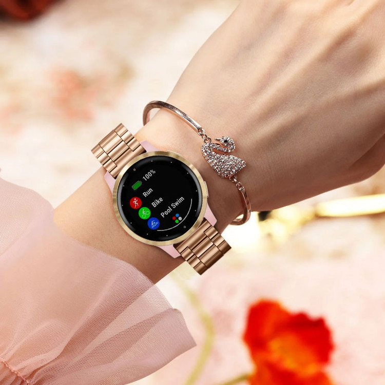 بند گوف مدل 3bead Rolex Stain مناسب برای ساعت هوشمند هایلو RS4 / RS4 PLUS