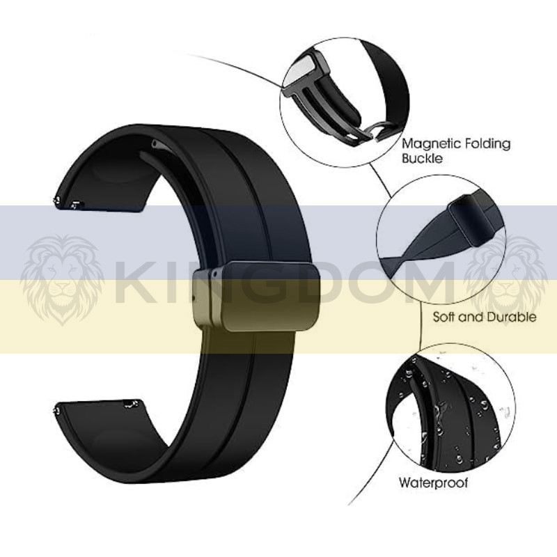 بند کینگدام مدل Silicon Magnetic مناسب برای ساعت هوشمند شیائومی Kr / Kr pro