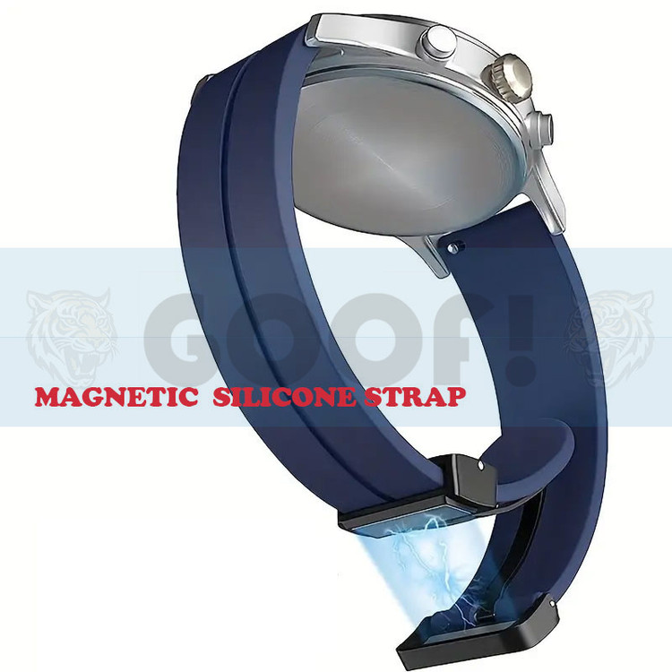 بند گوف مدل Silicon Magnetic مناسب برای ساعت هوشمند هایلو Solar Plus RT3