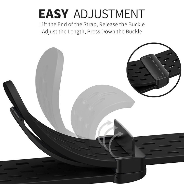بند گوف مدل Breathable Silicone Clasp مناسب برای اپل واچ Ultra 49mm / Ultra 2 49mm