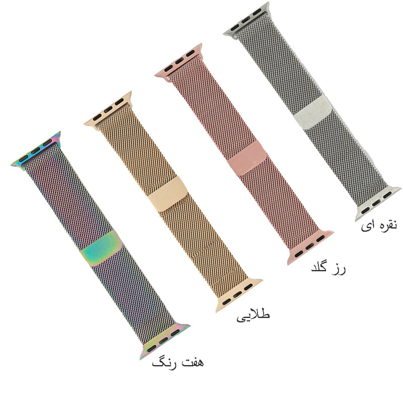 بند اسپایدر مدل Milanese Magnetic مناسب برای اپل واچ 49 میلی متری Ultra 3