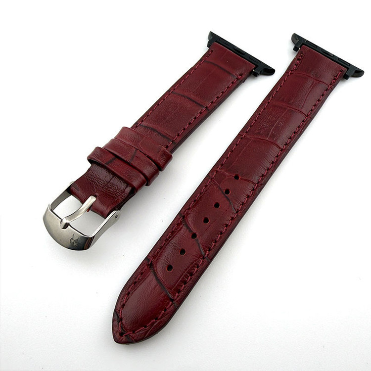 بند مسیر مدل NaturalX Leather مناسب برای اپل واچ 44 میلیمتری سری SE