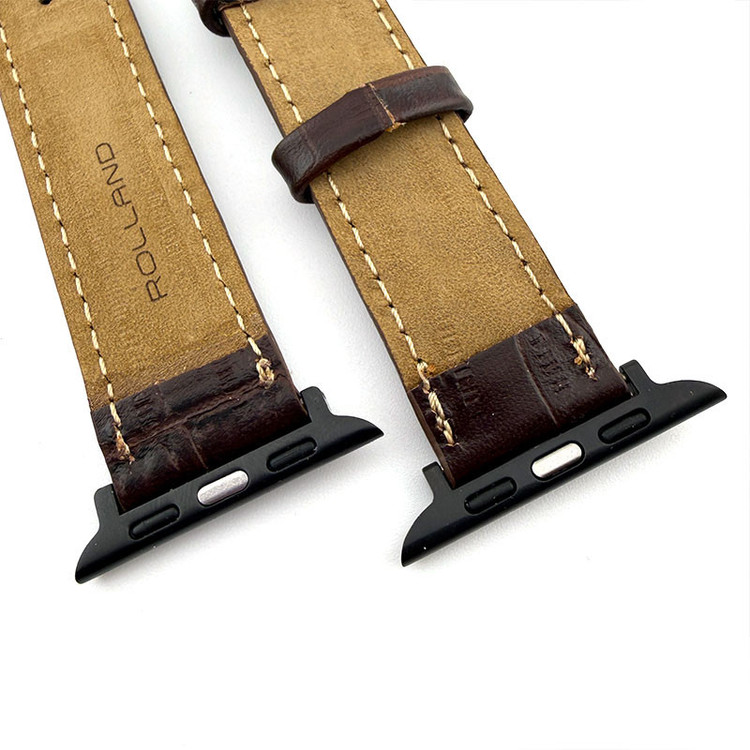 بند مسیر مدل NaturalX Leather مناسب برای اپل واچ 44 میلیمتری سری SE