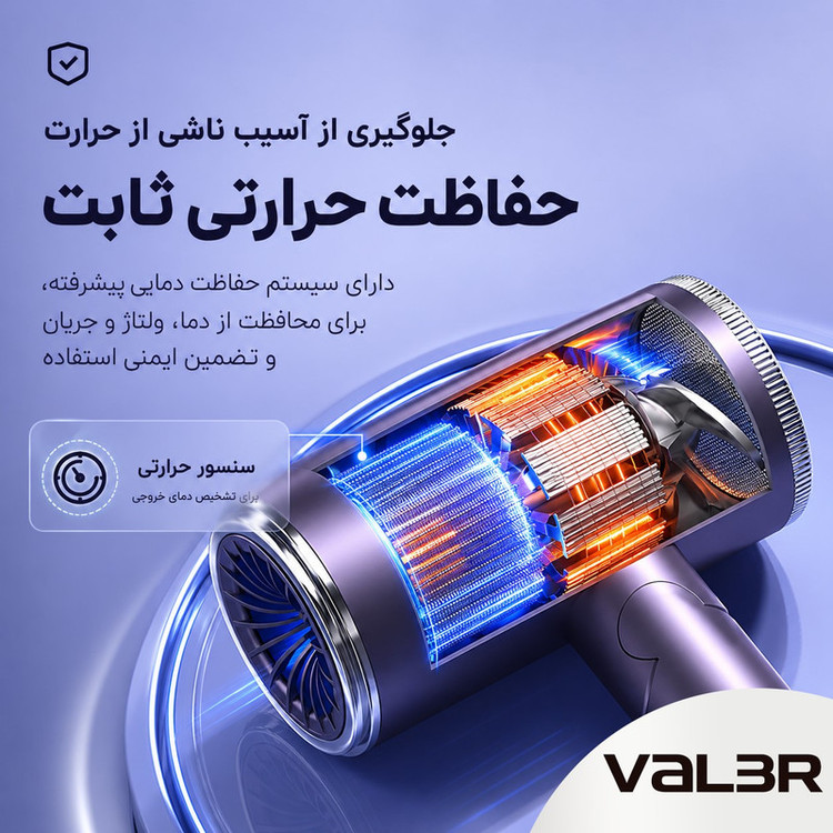 سشوار حرفهای 2400 وات والر مدل۹۰۶۶