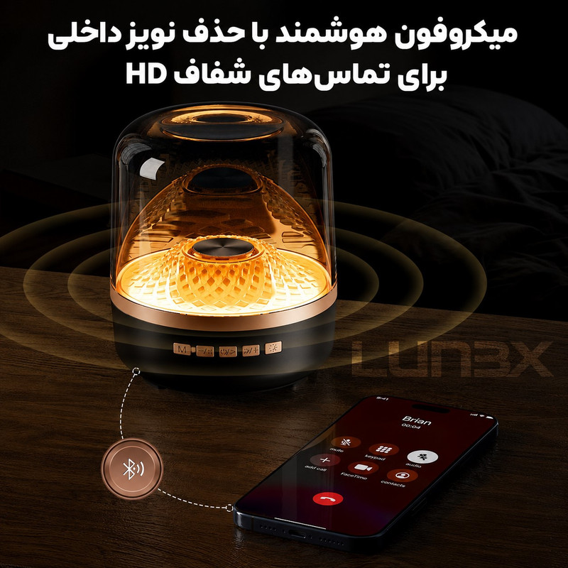 اسپیکر بلوتوثی قابل حمل لونکس مدل 400