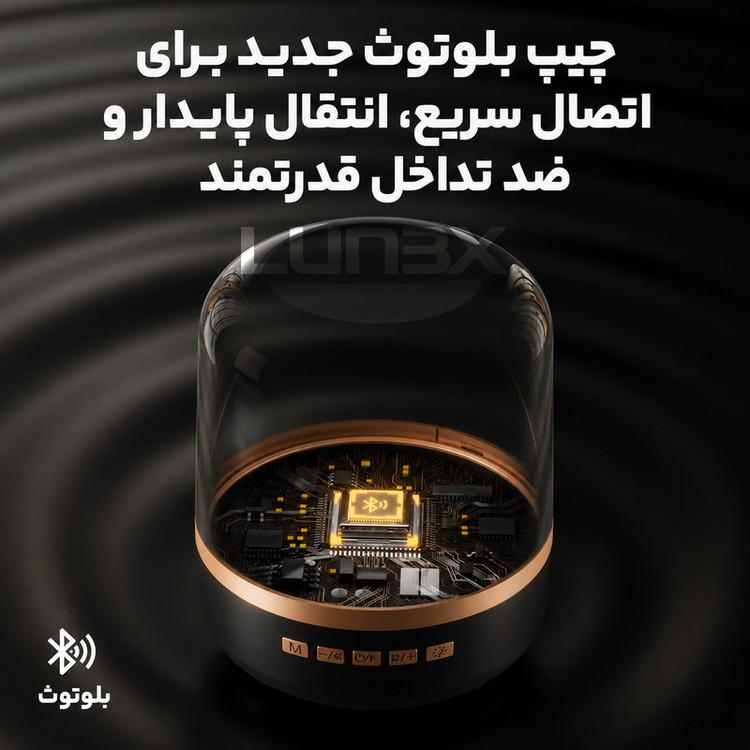 اسپیکر بلوتوثی قابل حمل لونکس مدل 400