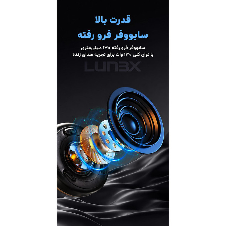 اسپیکر بلوتوثی قابل حمل لونکس مدل 400