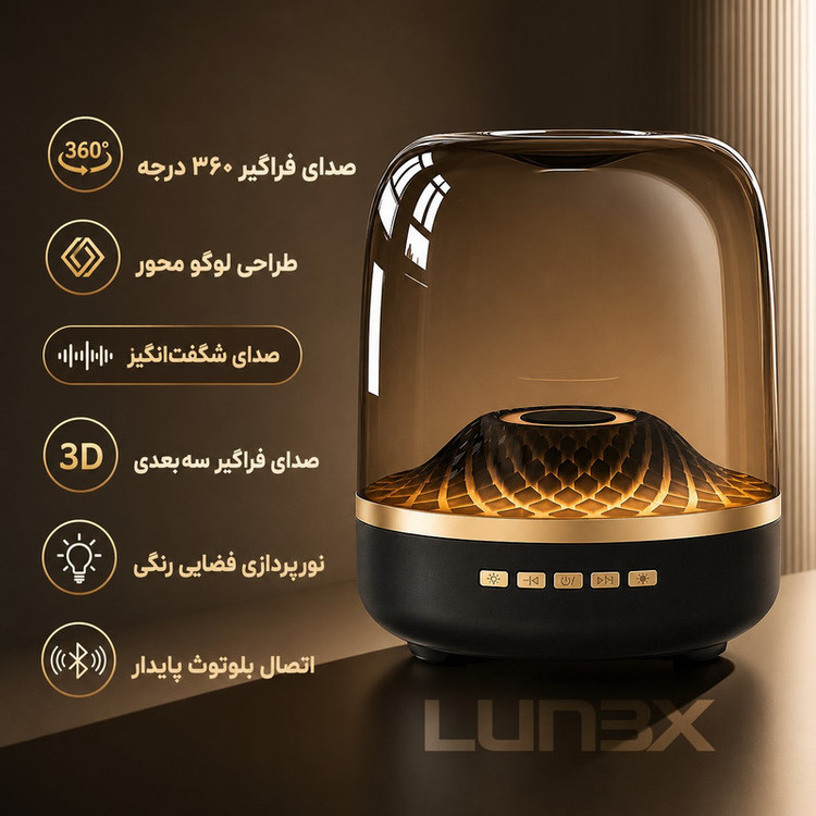اسپیکر بلوتوثی قابل حمل لونکس مدل 400