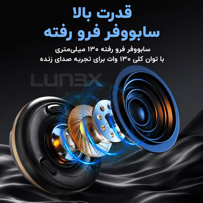 اسپیکر بلوتوثی قابل حمل لونکس مدل 400