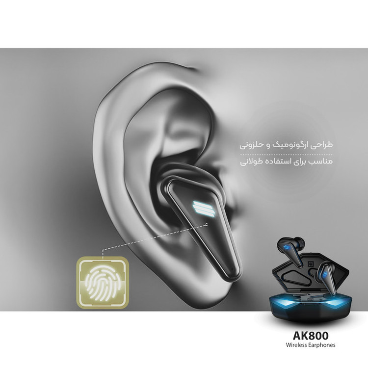هدفون بلوتوثی مدل AK800